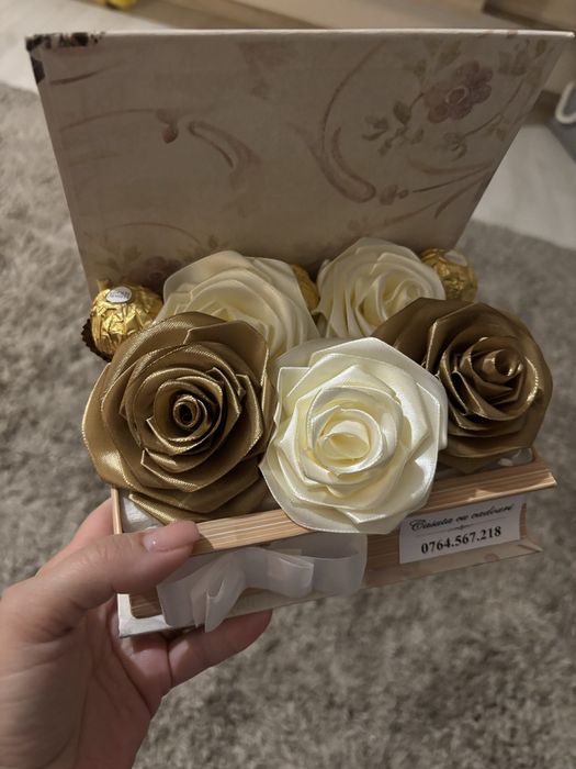 Buchet inedit de trandafiri