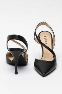 Furla Code Slingback дамски стилето остри обувки от естествена кожа