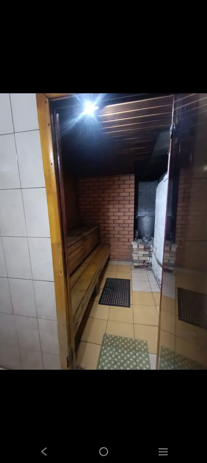 Баня с бассейном!