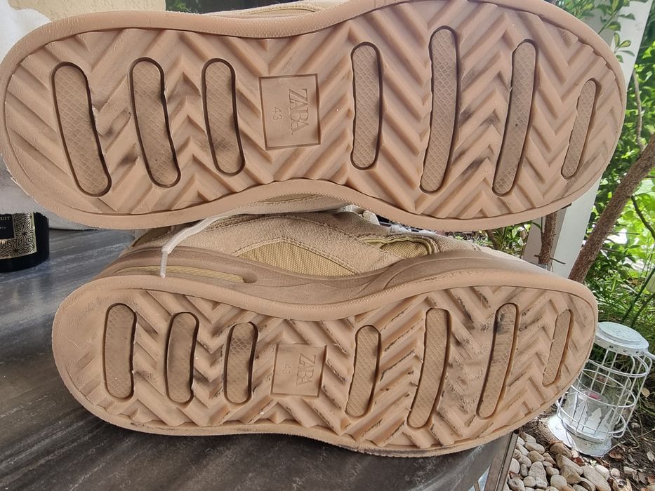 Pantofi sport Zara 43 piele întoarsă