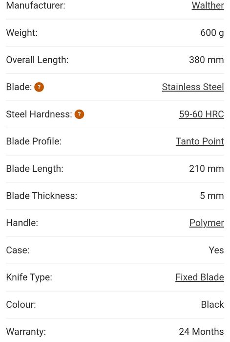 Cutit supravietuire Walther