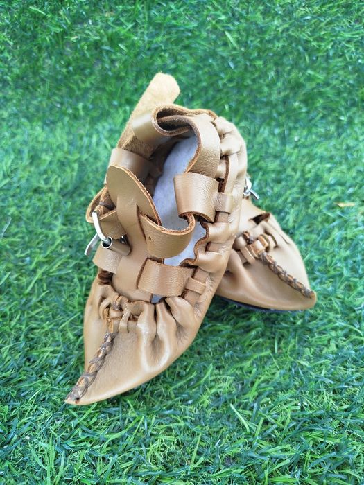 Детски цървули от естествена кожа