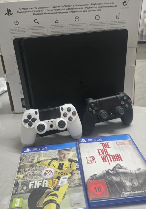PlayStation 4 Slim Modat 5.05 Rară, HDD 500 GB,