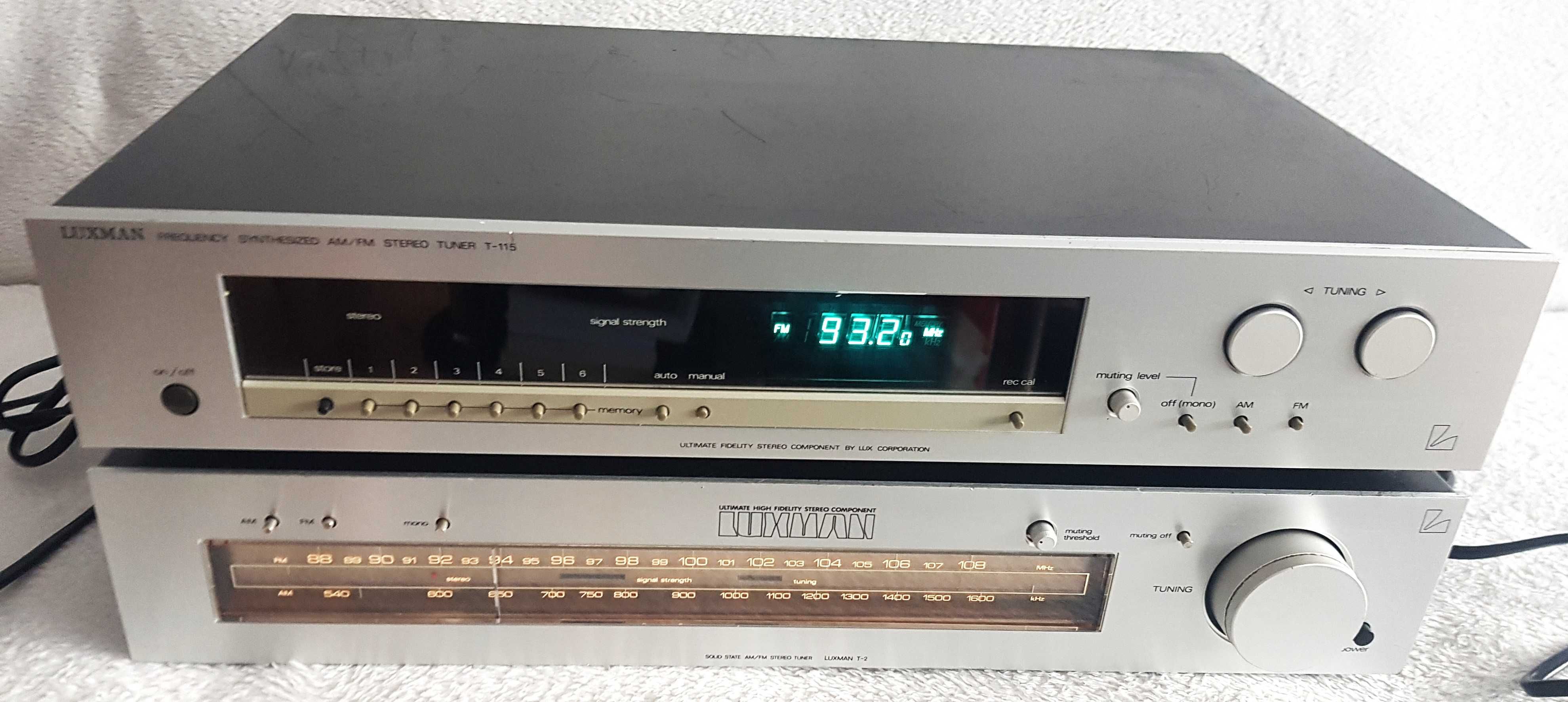 pt.colectionari > tunere vintage LUXMAN T-115 + LUXMAN T-2