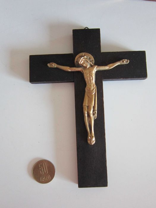 cadou rar  Mid-Century ModernCrucifix by Hartmann Cruce