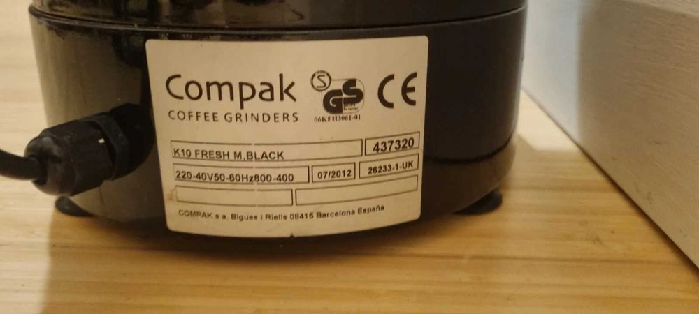 Kафемелачка Compak K10 Fresh - Conic