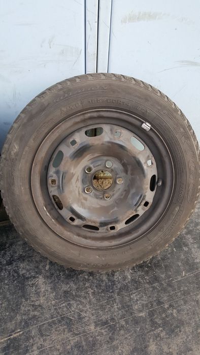 железни джанти 5х100 vw с гуми 185 60 14 дебика