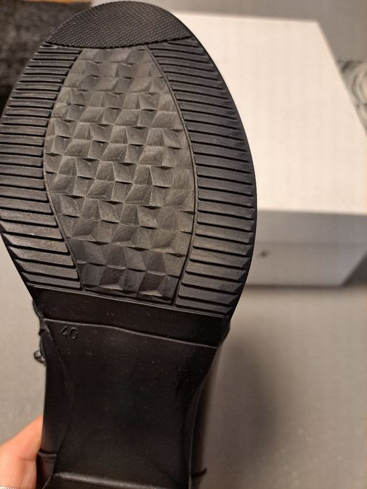 Cizme scurte din piele