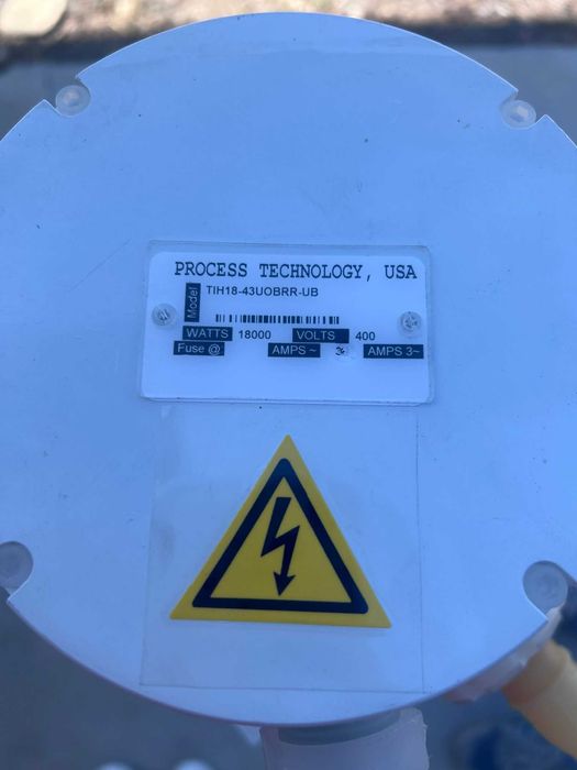 Incalzitor in linie pentru lichide 18 kW 400 V