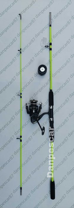 SET Lanseta WB fibra sticla plina 2,10m cu Mulineta FL HP5000 7 rul