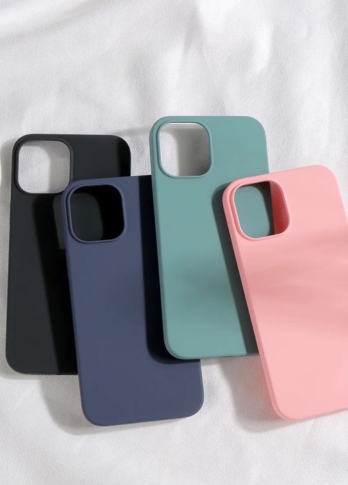 Husa Silk Case Silicon Slim Catifea Int Iphone 13/14/15/16E/16 PRO MAX