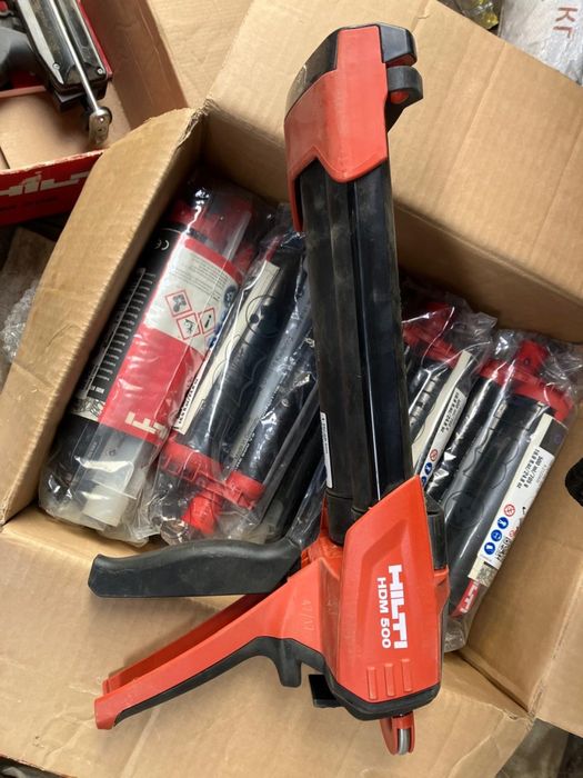 Ручной дозатор пистолет для химических анкеров