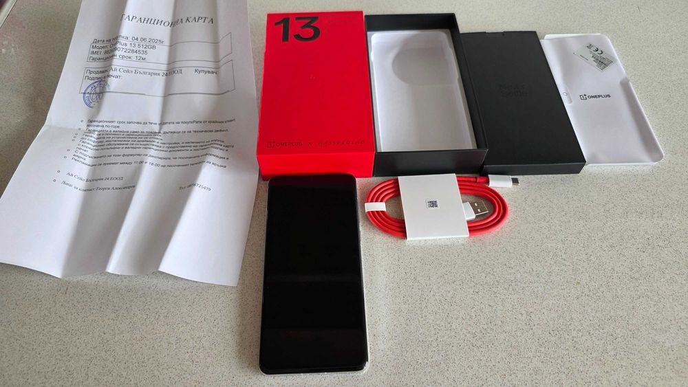 One Plus 13 Midnight Ocean 512gb, в гаранция!