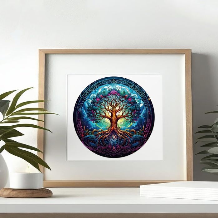 Puzzle din lemn Arborele Vieți