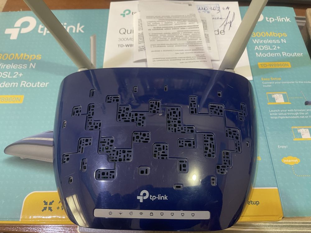WI-FI роутер ADSL2+