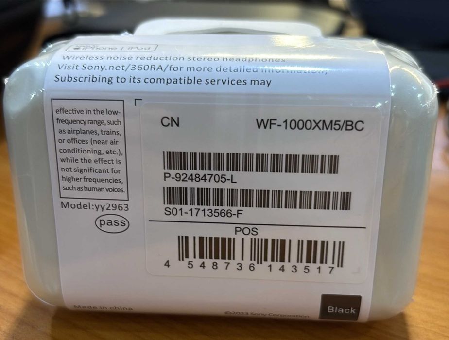 Casti Bluetooth Sony WF-1000XM5