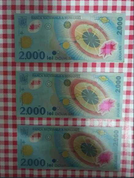 Vand bancnote cu eclipsa 2000