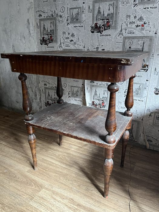 Этажерка советская, дерево, 1950-тые года