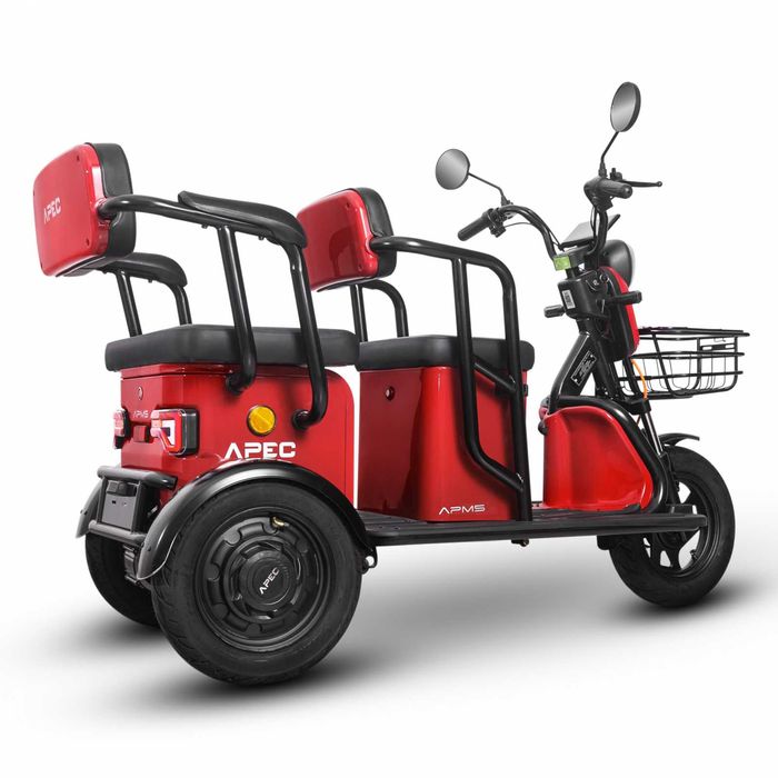 Tricicleta electrica, Volta APM5, Rosu 25 km/H, Autonomie 40 km