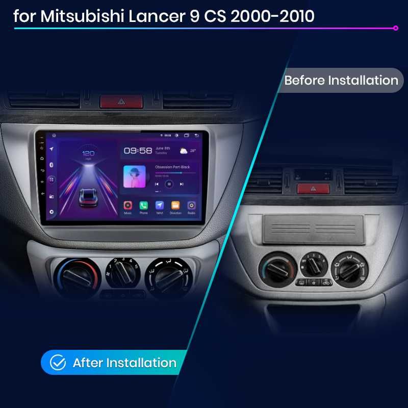 Мултимедия Android за Mitsubishi Lancer 9 CS 2000-2010