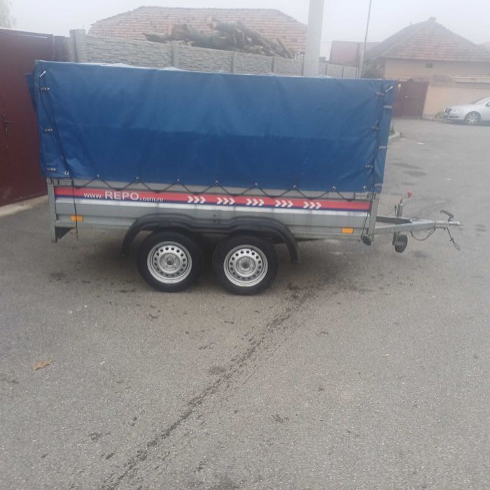 REMORCA 750Kg  pe 2 AXE