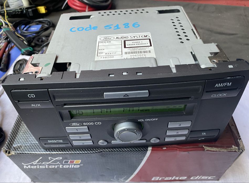 Radio cd, Aux, Bluetouth Ford Focus, Fiesta,Transit,C-Max