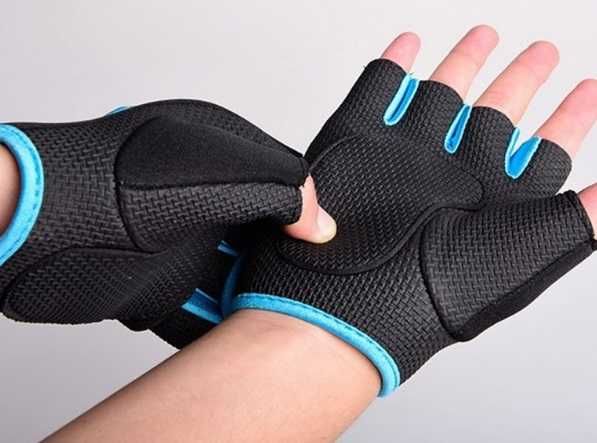 Фитнес перчатки для тренировок, штанги (6701)