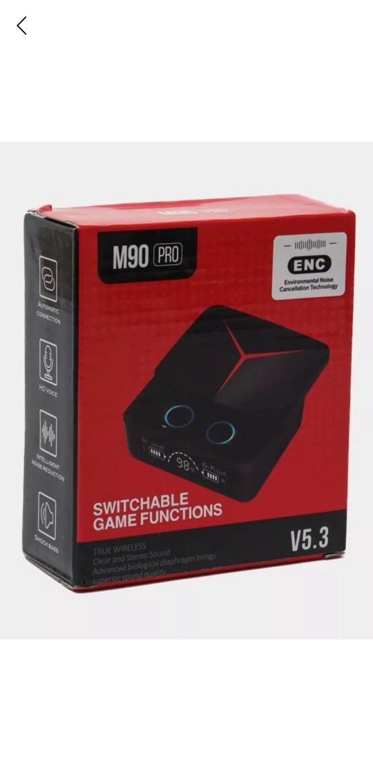 Наушники беспроводные Bluetooth M 10, M 19, M 20, M90 Pro, дисплей бло