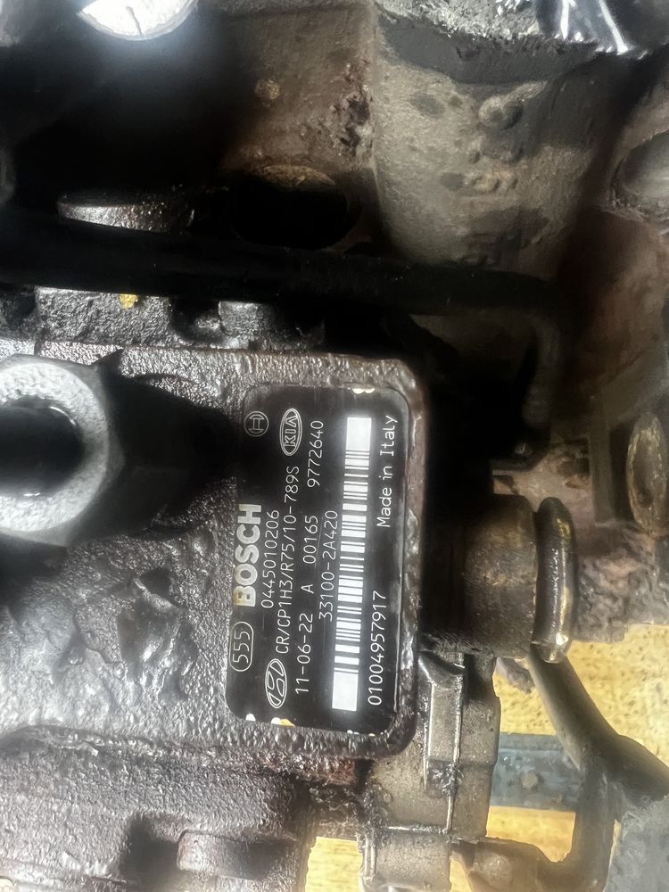 Injector , injectoare rampa pompa Kia ceed 1.6 crdi D4FB