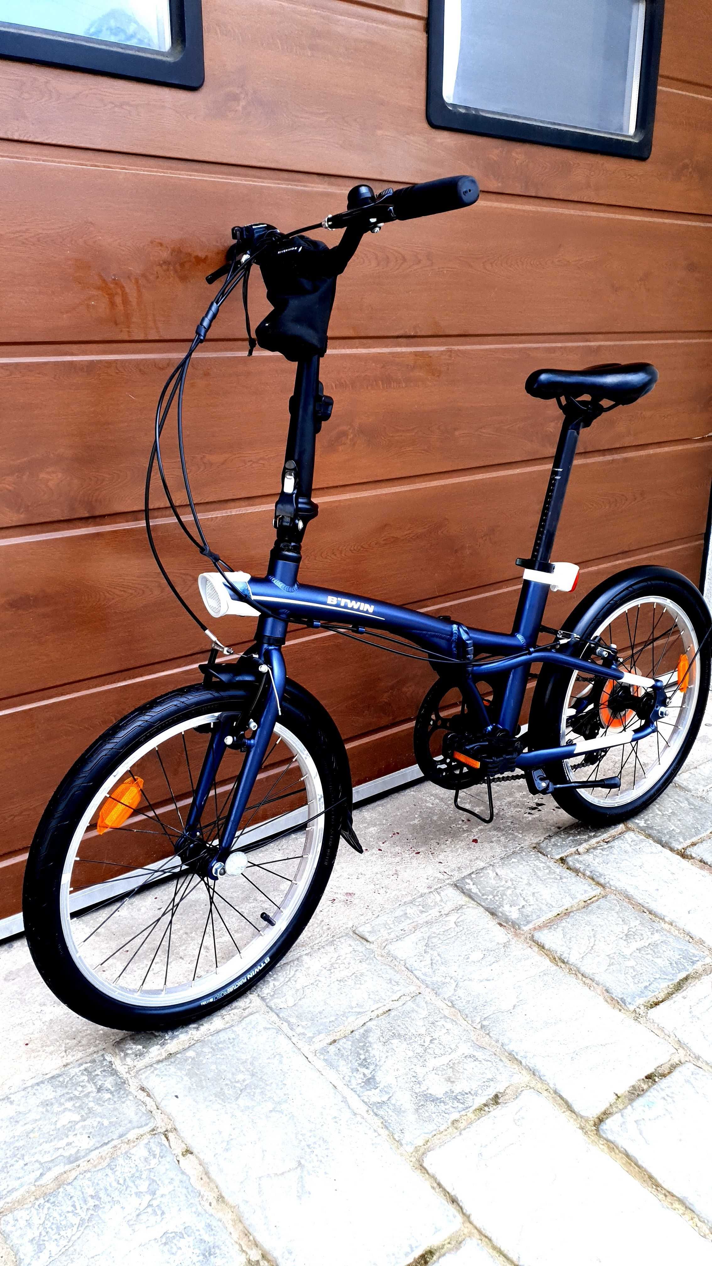 Bicicleta pliabila B"Twin Tilt 500/aluminiu/impecabila