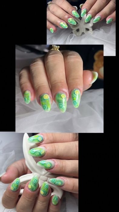 Unghi gel, oja semi cu apex.