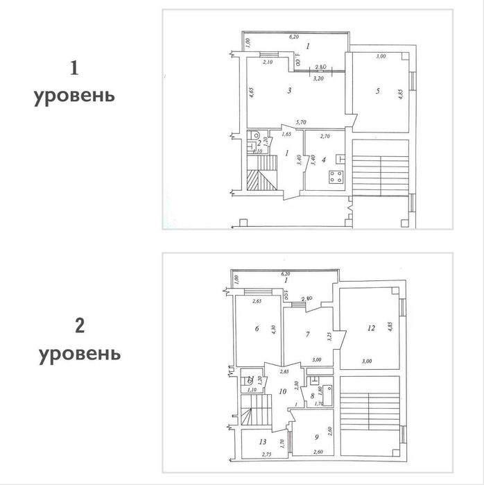 5-комнатная ул. Бабура (галерейный тип здания) ID: 4353