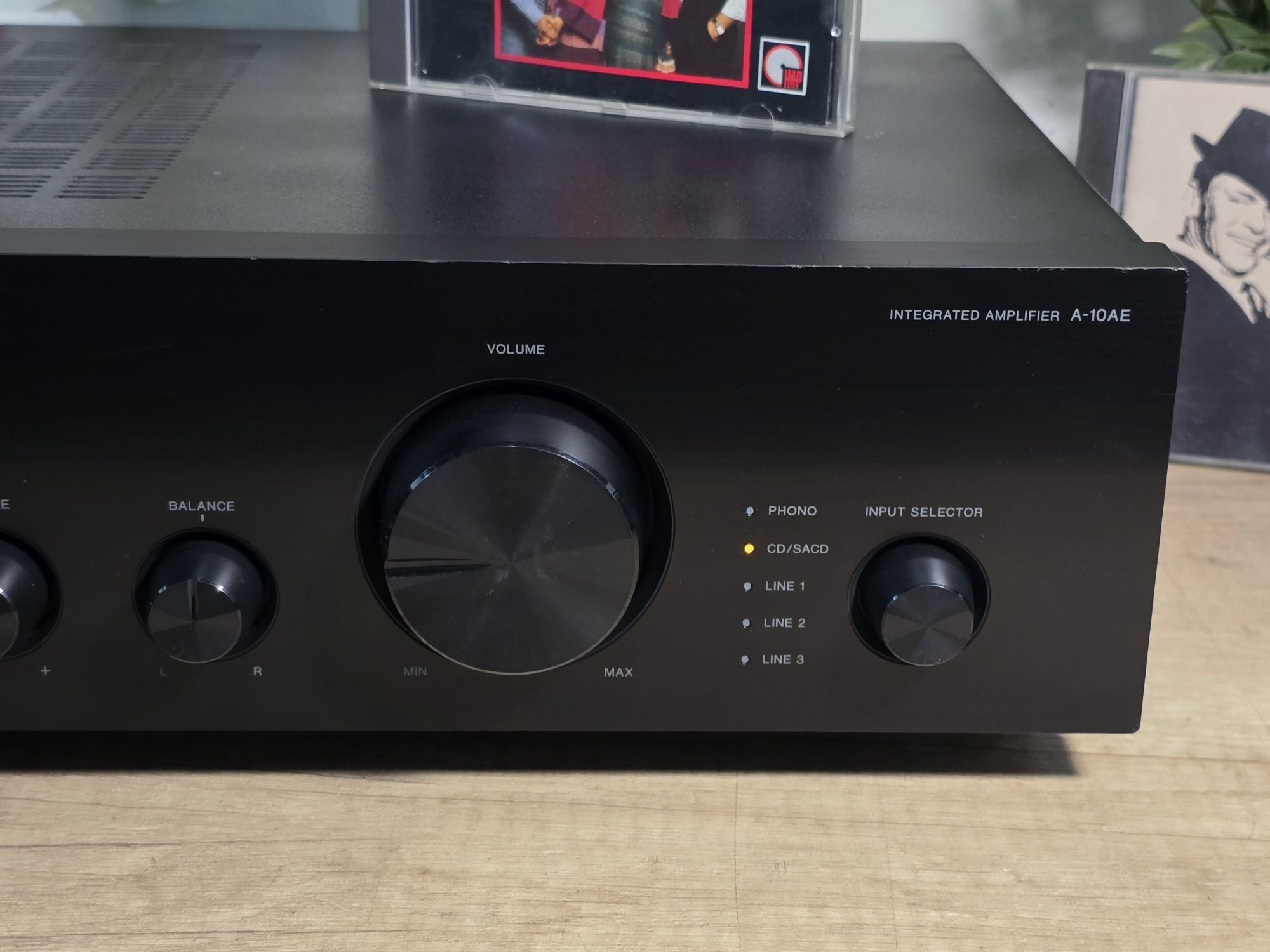 Amplificator stereo PIONEER A-10AE, 2x50w negru