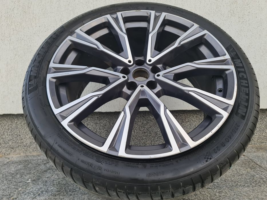 1buc janta fata BMW X7 G07 22 Individual 8074222 style 758 M Michelin