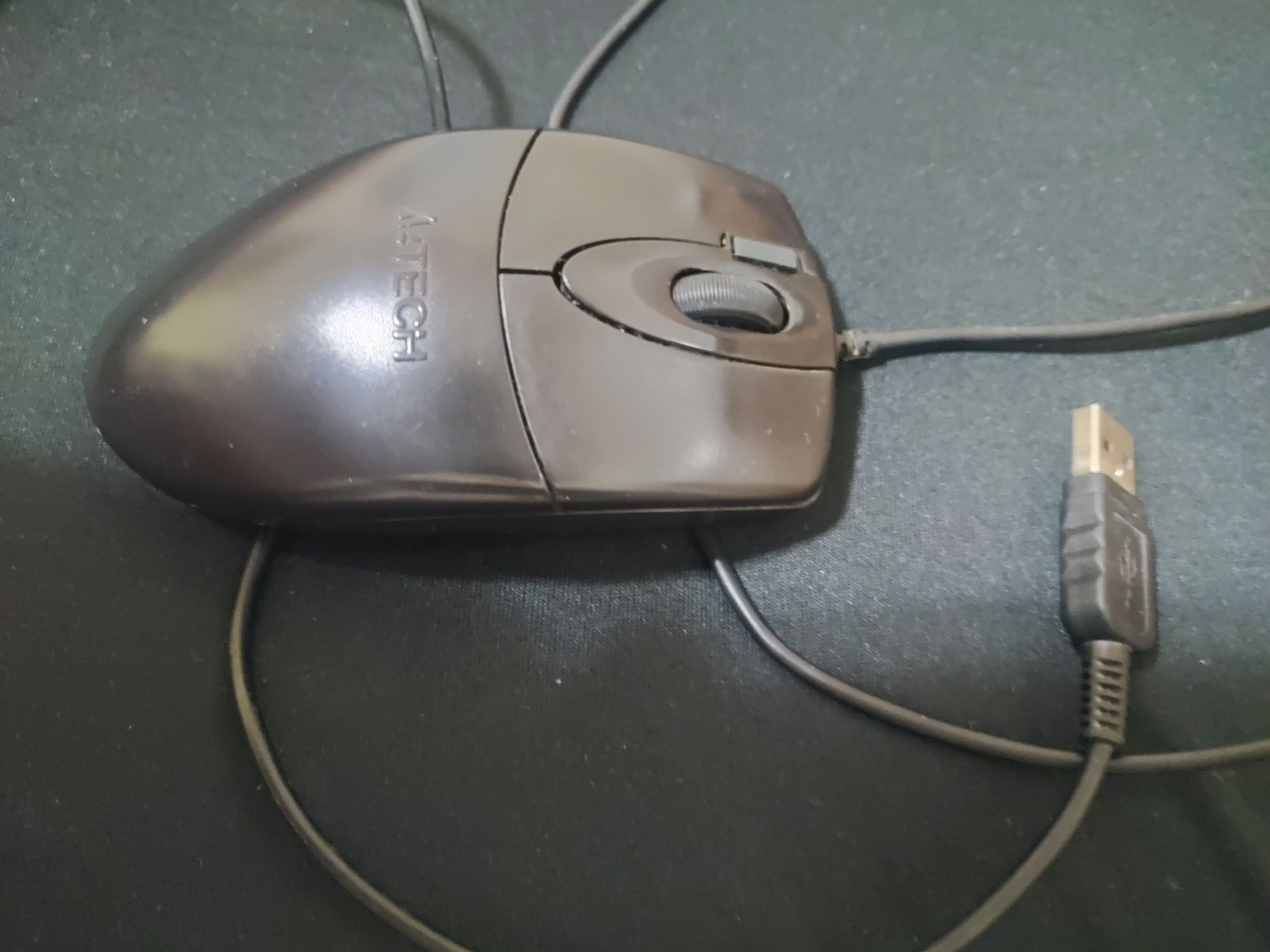 Нова Мишка A4TEH USB Бутон двоен клик 1000 DPI