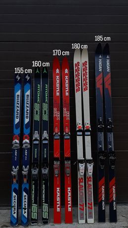 Ski-uri diferite dimensiuni