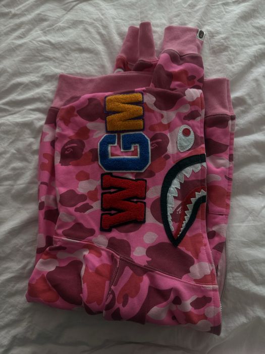 Bape суичър розов