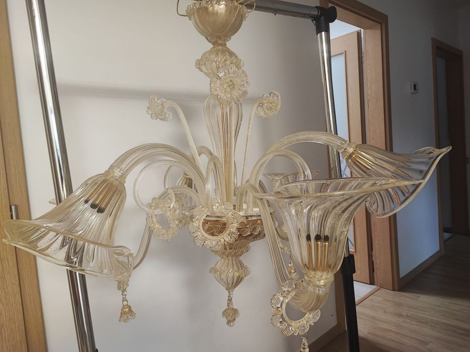 Lustra cristal de Murano