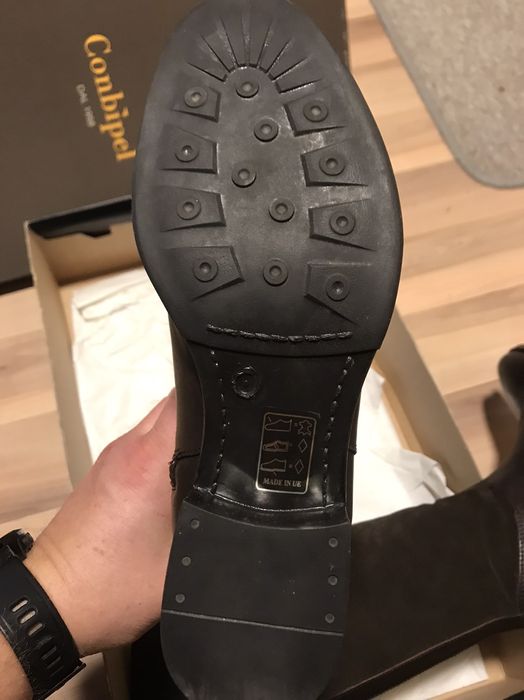 Кожени ботуши от естествена кожа и велур!