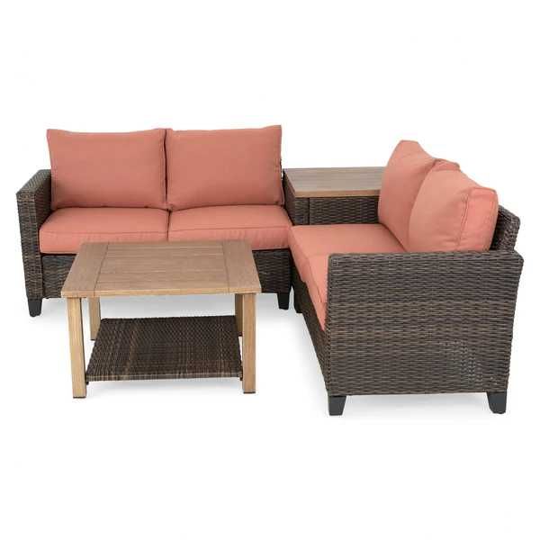 Set mobilier gradina/terasa 2 canapele și 2 mese LIVRARE GRATUITA Nou