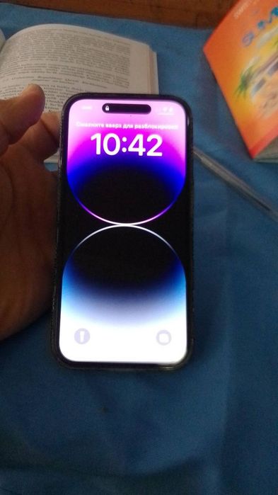 1 yil kafolat 14 pro 77% 128 xotira