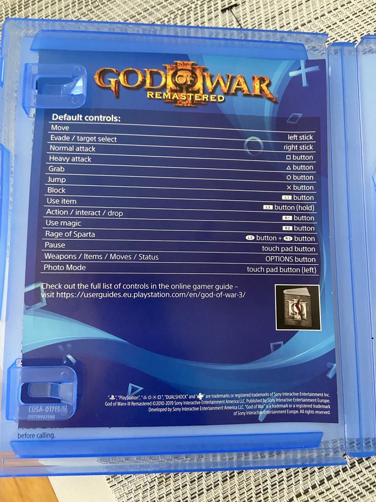 Игра За PS4 God Of War 3 Remastered