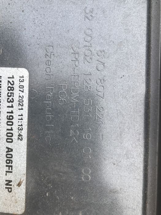 Предна броня за шкода фабия Shkoda Fadia 2018-2021г.