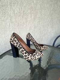 Pantofi animal print leopard