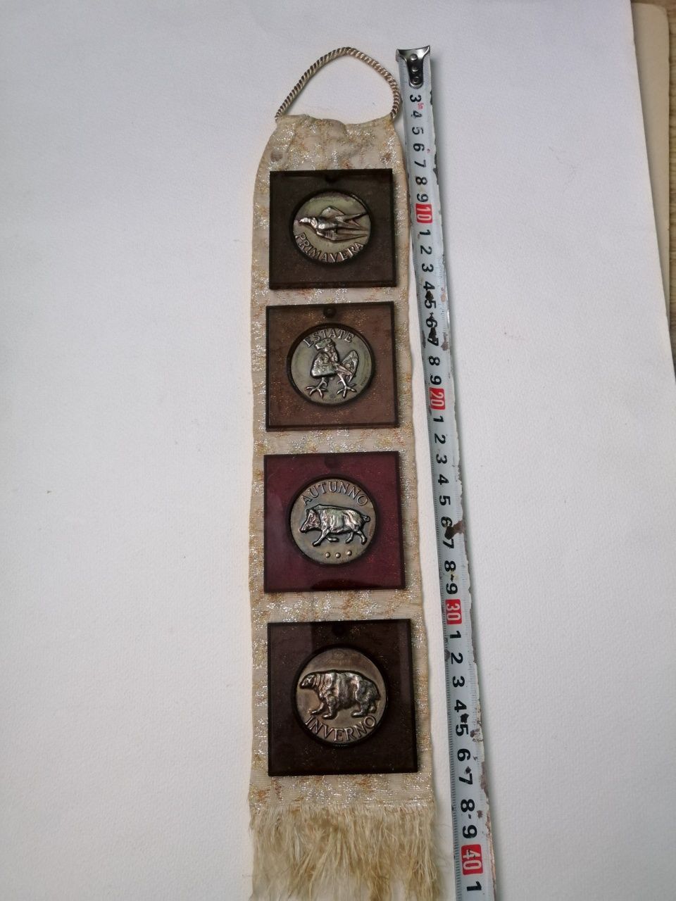 Medalie vintage vânătoare 4 anotimpuri