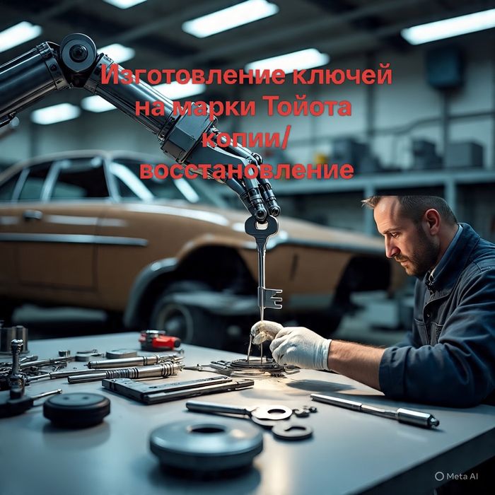 Ключи Тойота, смарт ключи, копирование, восстановление ключей/чипов