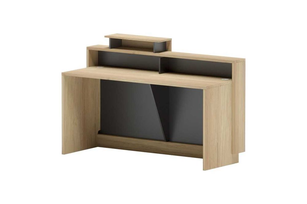 Рецепция, Lotus, Натурален/Антрацит, 160х60х105см.