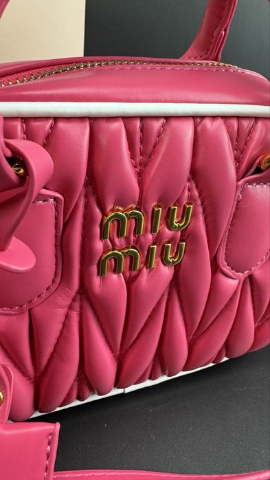Geanta Miu Miu Roz | Transport Gratuit