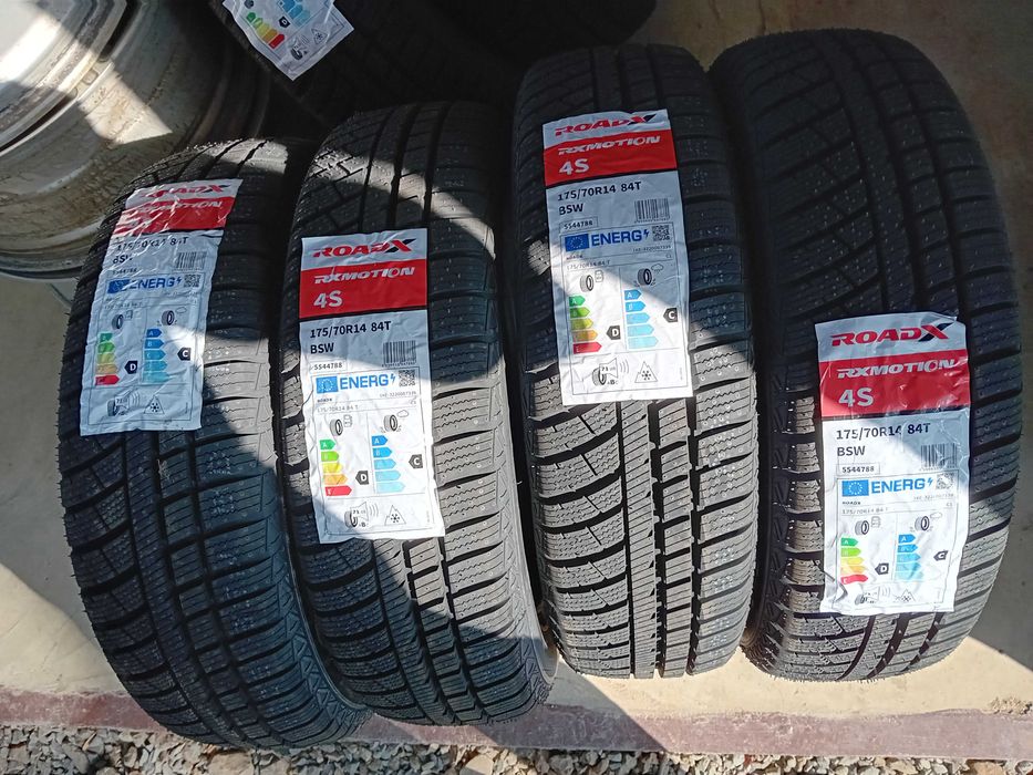 4бр НОВИ Всесезонни гуми Roadax 175 70 14 dot0224