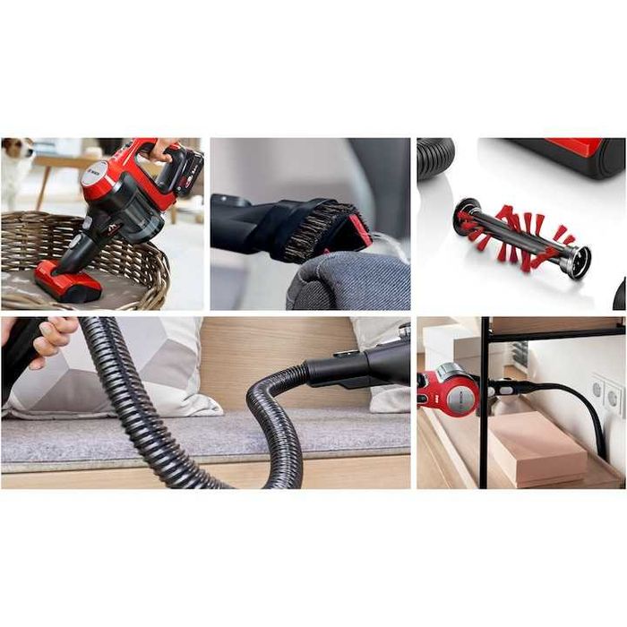 Aspirator vertical Bosch Unlimited 7 ProAnimal BBS711ANM, 18V